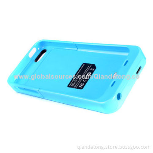 External Battery Case for iPhone 5/5S, Customized Designs, Logos Available